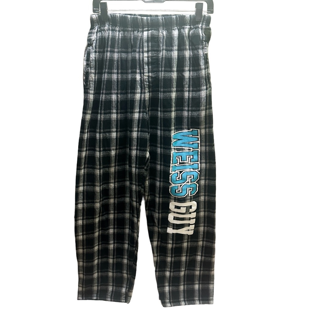 Boxercraft Men’s Black and Gray Plaid Lounge Pants M